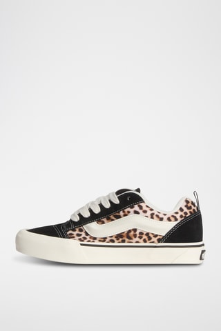 Baskets en nubuck Knu Skool - Noir et beige