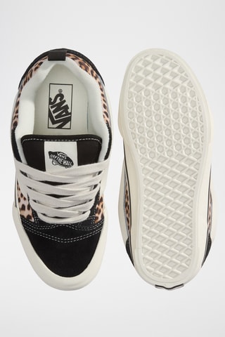 Baskets en nubuck Knu Skool - Noir et beige
