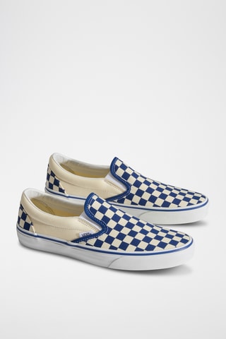 Slip-on plateformes Classic Slip-On - Beige et bleu marine