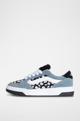Baskets en nubuck Hylane - Bleu clair et noir
