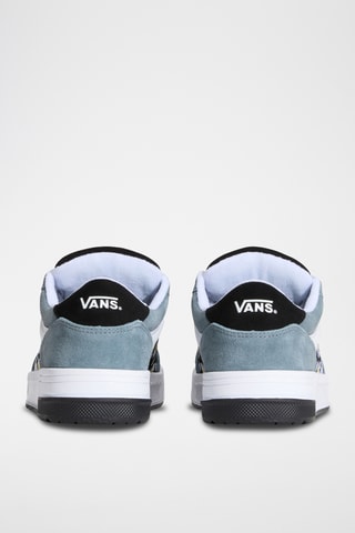 Baskets en nubuck Hylane - Bleu clair et noir