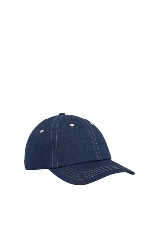Casquette en jean - Bleu