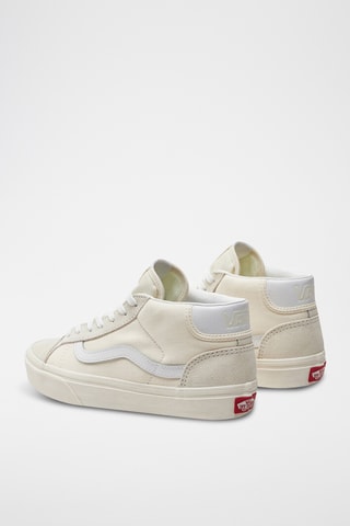 Baskets montantes en cuir Mid Skool 37 - Beige