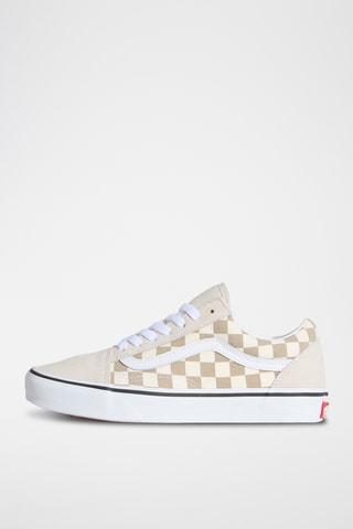 Baskets en cuir Old Skool - Ecru