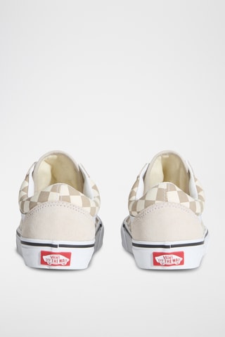 Baskets en cuir Old Skool - Ecru