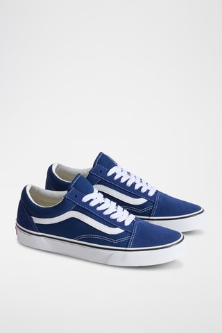 Baskets en cuir Old Skool - Indigo