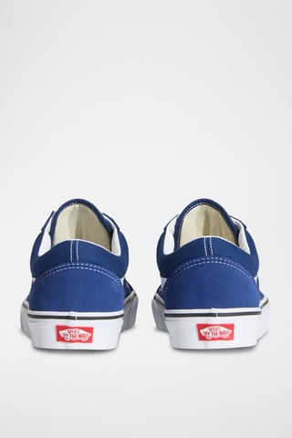 Baskets en cuir Old Skool - Indigo