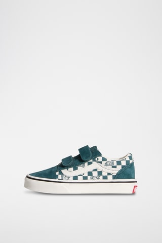 Baskets en nubuck Old Skool V - Vert foncé