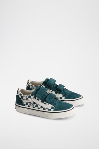 Baskets en nubuck Old Skool V - Vert foncé