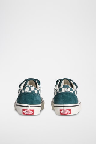 Baskets en nubuck Old Skool V - Vert foncé