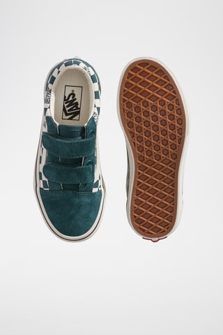 Baskets en nubuck Old Skool V - Vert foncé