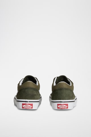 Baskets en nubuck Old Skool V - Vert foncé