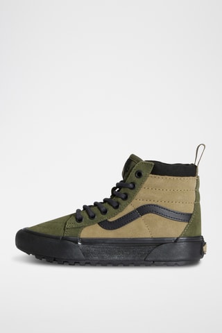 Baskets montants en nubuck SK8-Hi Insulated - Noir