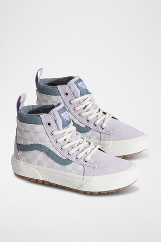 Baskets montants en nubuck SK8-Hi Insulated - Mauve