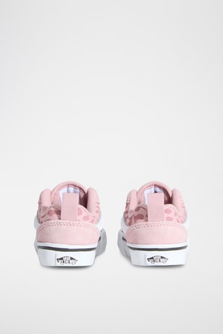 Baskets en nubuck Knu Skool Elastic Lace - Rose