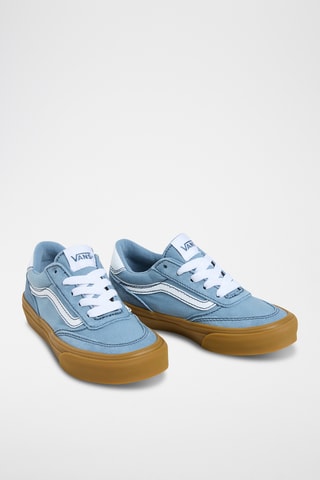 Baskets en cuir Brooklyn LS - Ciel