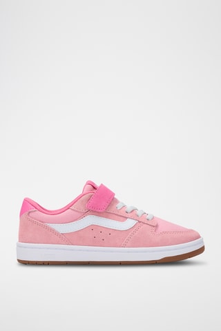 Baskets en nubuck Ryland LS V - Rose