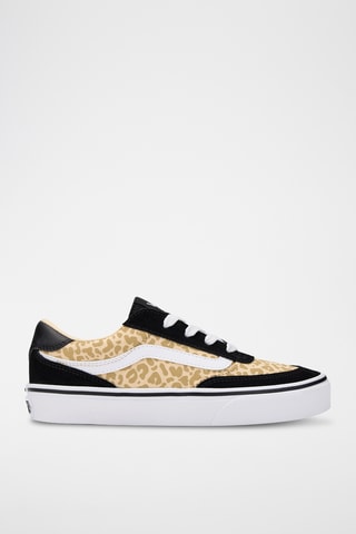 Baskets en nubuck Brooklyn LS - Noir et beige