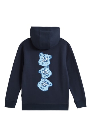 Sweat à capuche - Bleu foncé