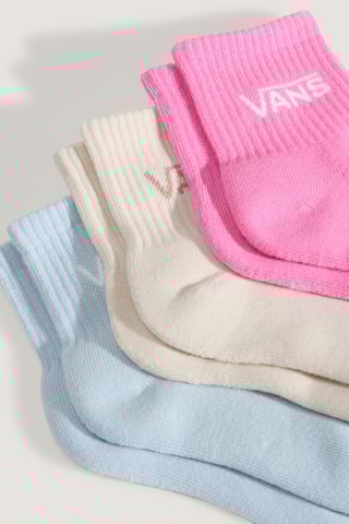 3 paires de chaussettes - Rose et ciel