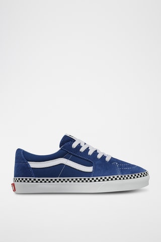 Baskets en cuir SK8-Low - Bleu roi
