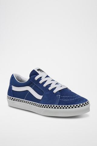 Baskets en cuir SK8-Low - Bleu roi