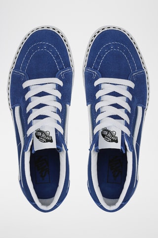 Baskets en cuir SK8-Low - Bleu roi