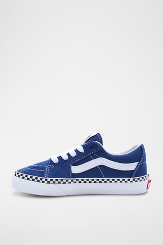Baskets en cuir SK8-Low - Bleu roi
