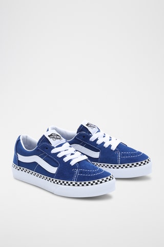 Baskets en cuir SK8-Low - Bleu roi
