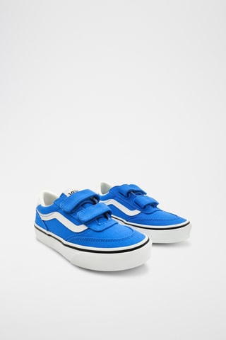 Tennis Brooklyn LS V - Bleu cobalt