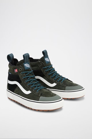 Baskets montantes en cuir SK8-Hi MTE-2 - Kaki