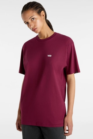 T-shirt Left Chest - Bordeaux