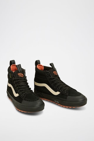 Baskets montantes en nubuck MTE Sk8-Hi Waterproof - Noir