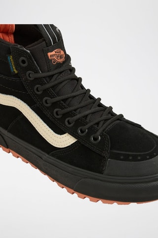 Baskets montantes en nubuck MTE Sk8-Hi Waterproof - Noir