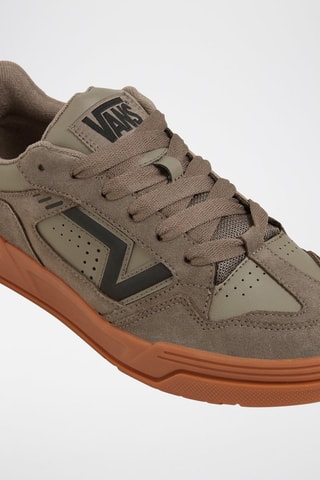 Baskets en cuir Upland - Kaki