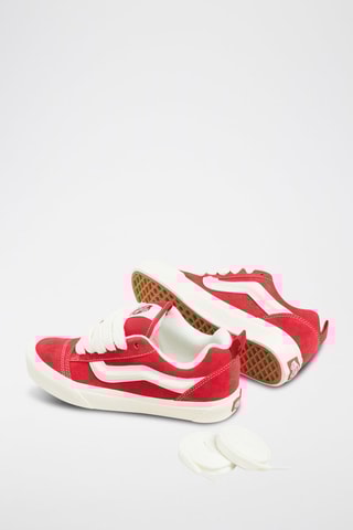 Baskets en nubuck Knu Skool - Rouge