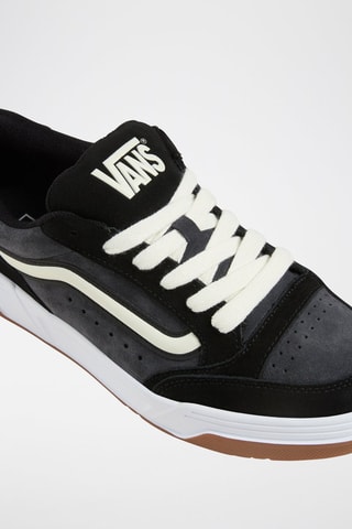 Baskets en nubuck Hylane - Anthracite et noir