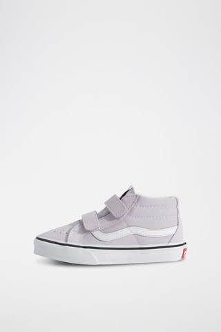 Baskets montantes en cuir SK8-Mid Reissue V - Mauve
