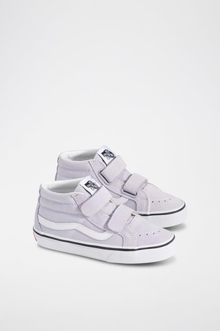 Baskets montantes en cuir SK8-Mid Reissue V - Mauve