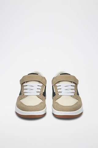 Baskets en cuir Ryland LS V - Beige