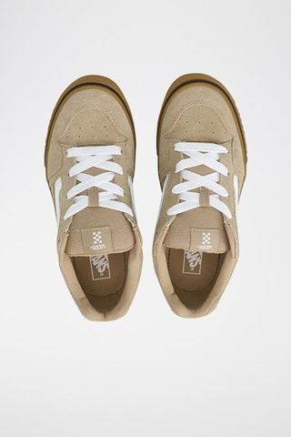 Baskets en cuir Caldrone - Taupe - Vans