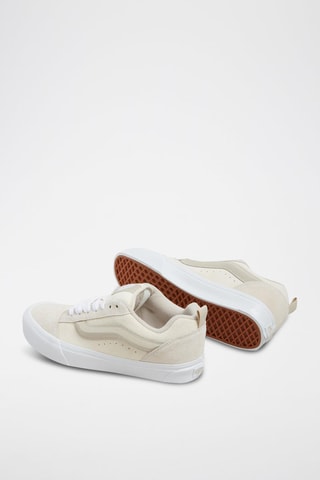 Baskets en cuir Knu Skool - Beige - Vans