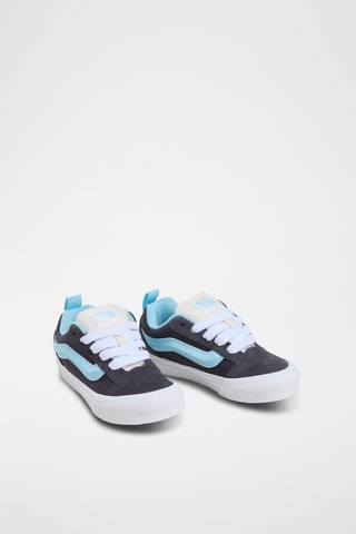 Baskets en nubuck Knu Skool - Bleu marine