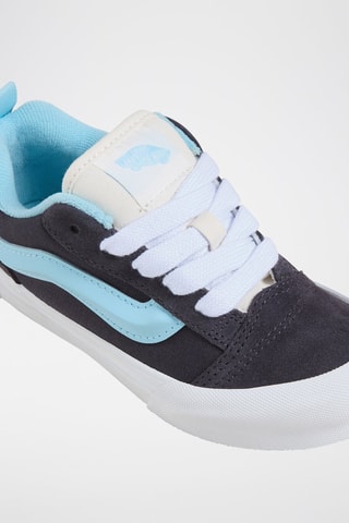 Baskets en nubuck Knu Skool - Bleu marine