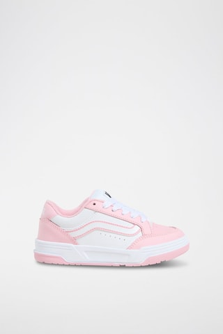 Baskets en cuir Hylane - Rose et blanc