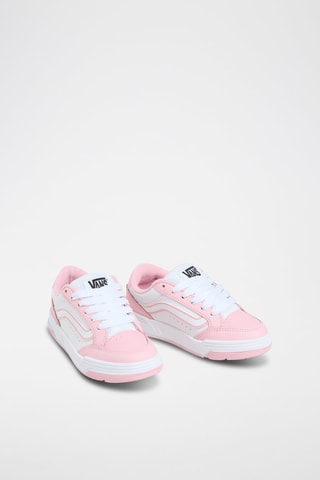 Baskets en cuir Hylane - Rose et blanc