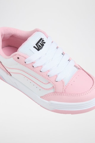Baskets en cuir Hylane - Rose et blanc