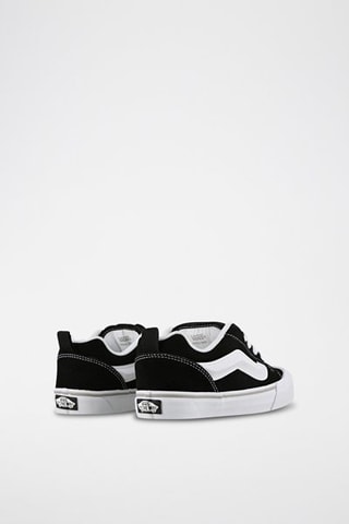 Baskets en nubuck Knu Skool - Noir et blanc