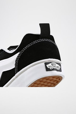 Baskets en nubuck Knu Skool - Noir et blanc