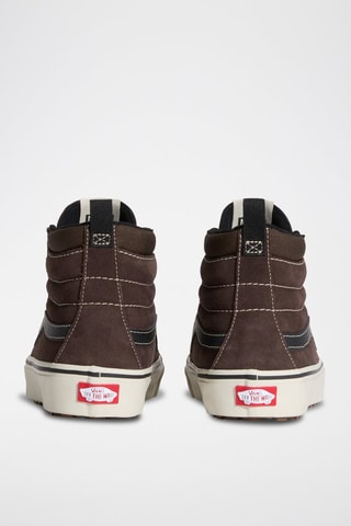 Baskets montantes en nubuck MTE Sk8-Hi Insulated - Marron et noir